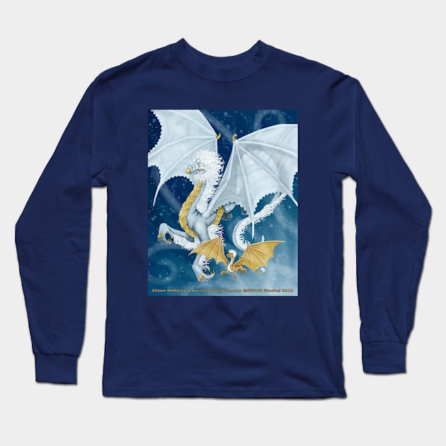 The New Year's Dragon is ready to roar! Long Sleeve T-Shirt by SillWill Studios